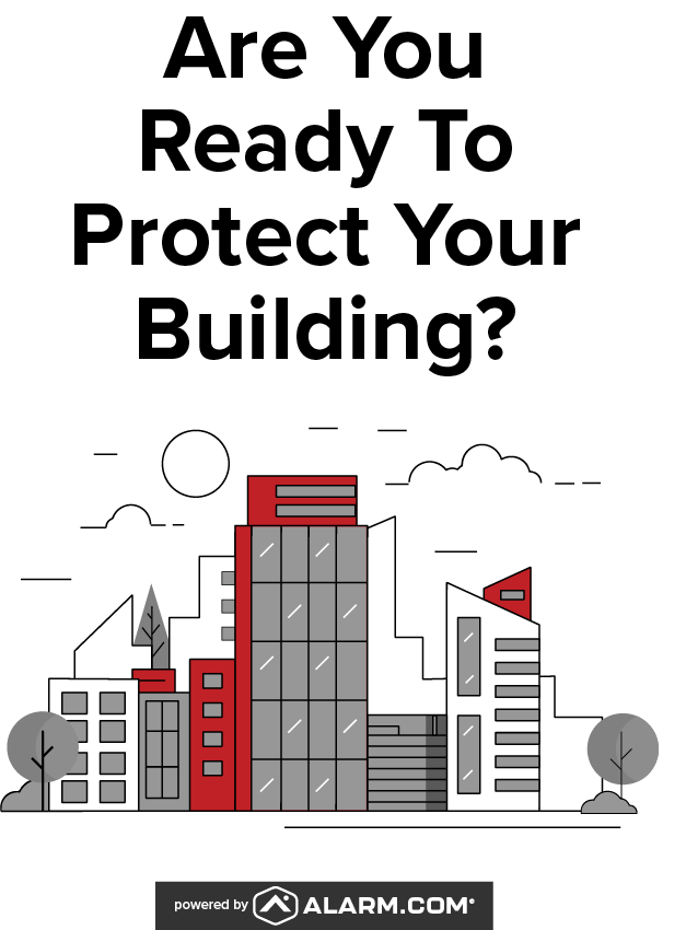 cartoon of city scene